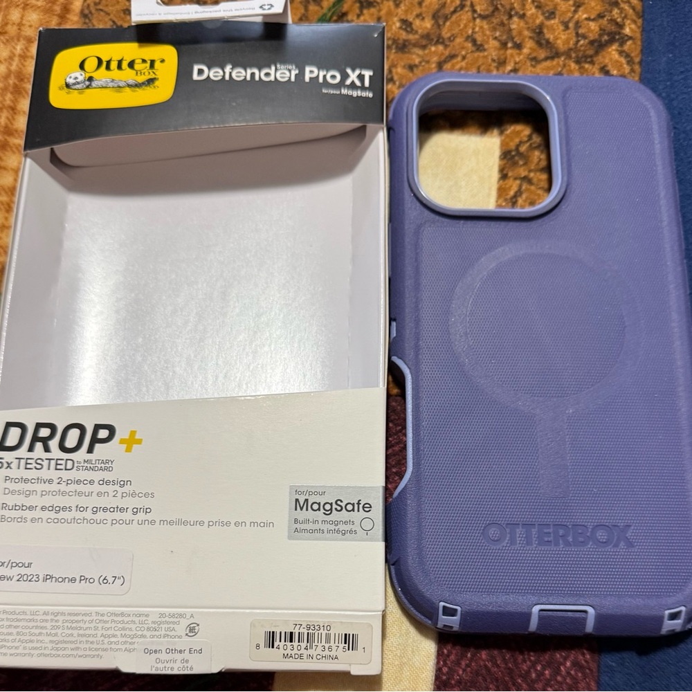 OtterBox Defender Pro XT Lavender Case for iPhone 14 Pro